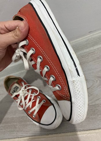Kırmızı Converse All Star  37 Numara - Görsel 6