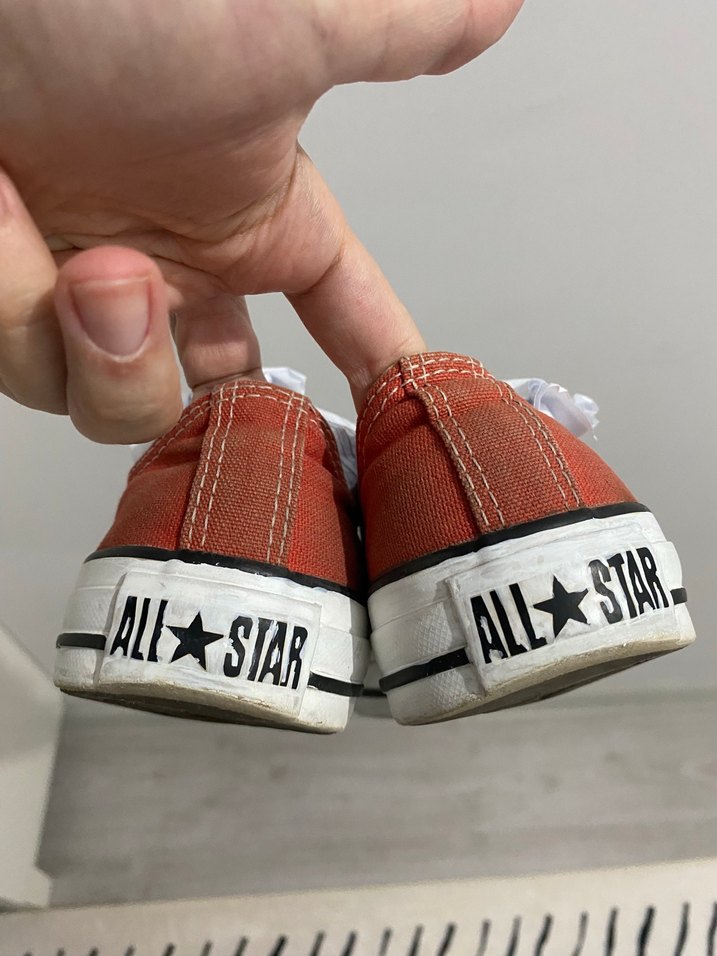 Kırmızı Converse All Star  37 Numara - Görsel 2