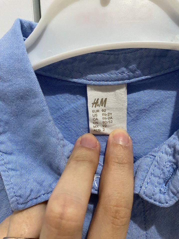 H&M erkek bebek gömlek - Görsel 2