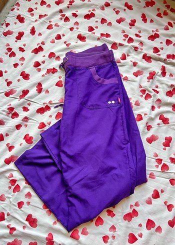 Mor Kadın Kumaş Pantolon - Görsel 2