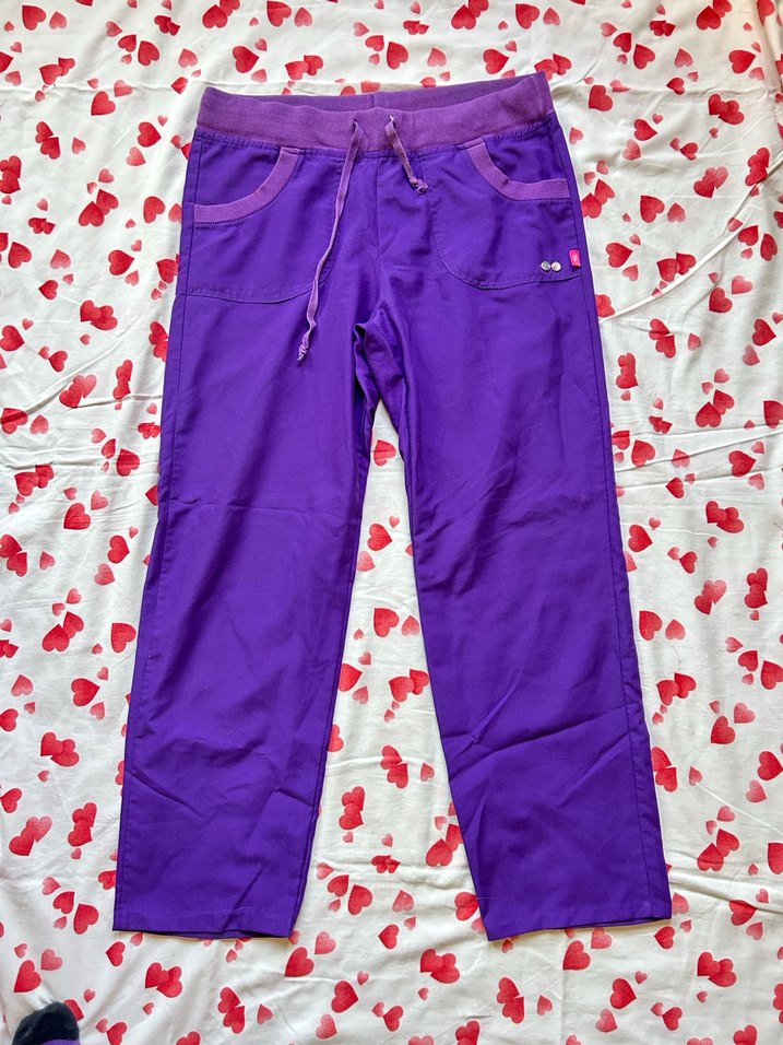 Mor Kadın Kumaş Pantolon - Görsel 4