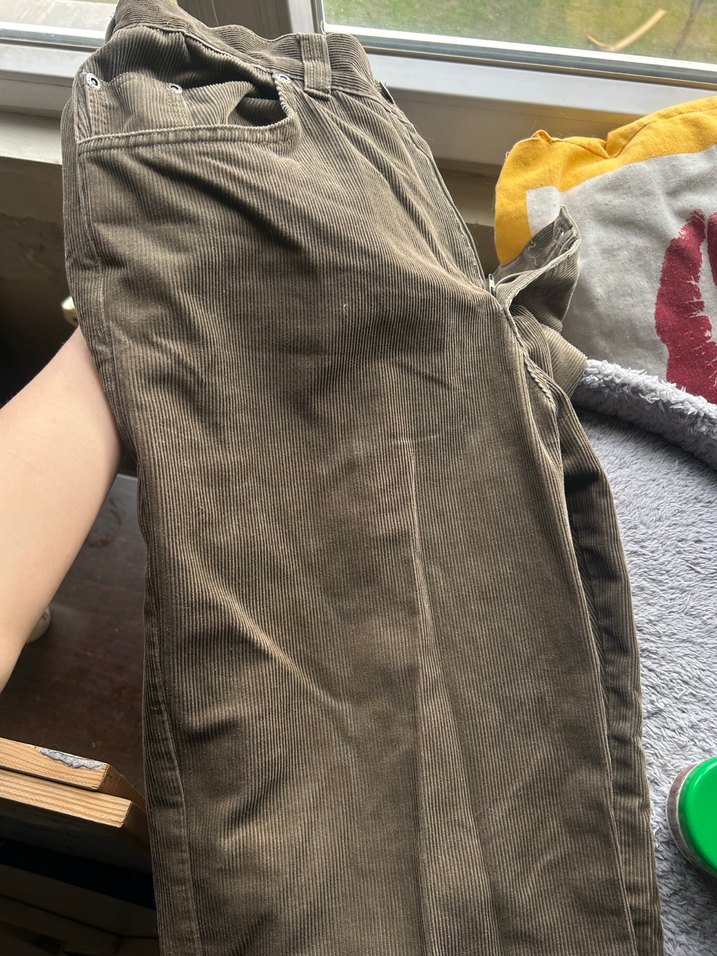 kadife bol pantolon - Görsel 3