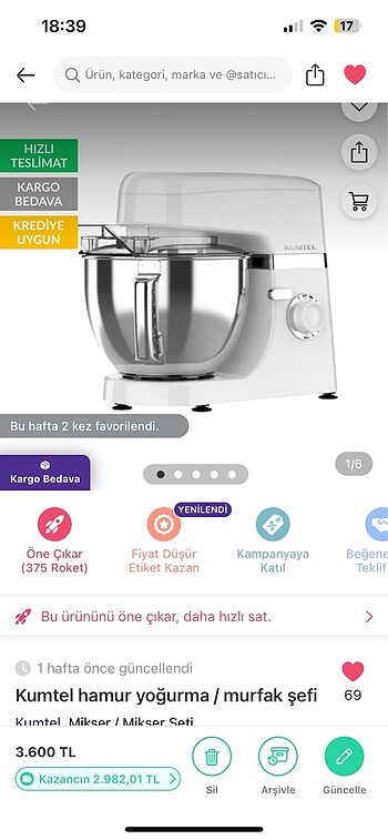 Kunter hamur yoğurma