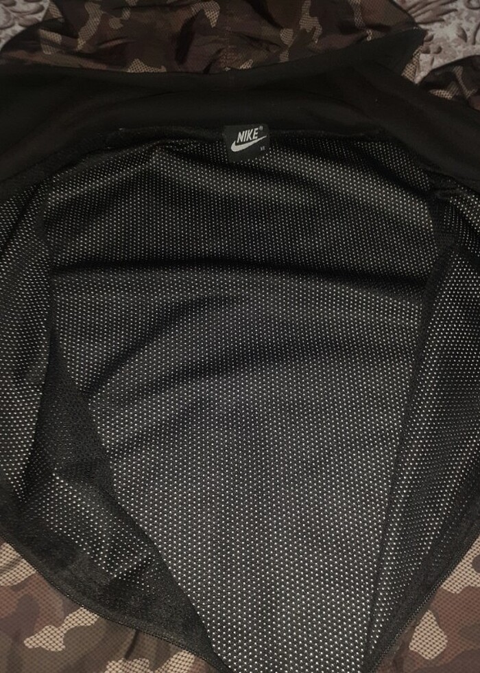 kamuflaj desenli yağmurluk/rüzgarlık - Görsel 3