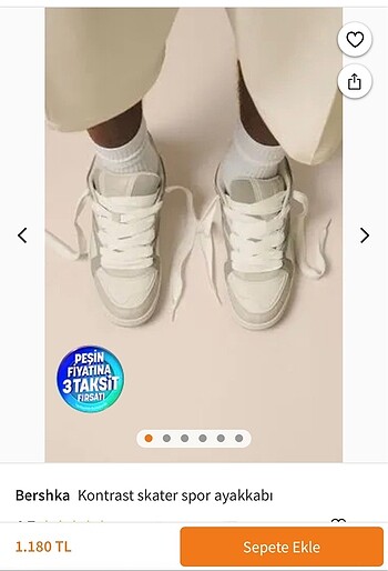 Bershka Bershka unisex ayakkabı