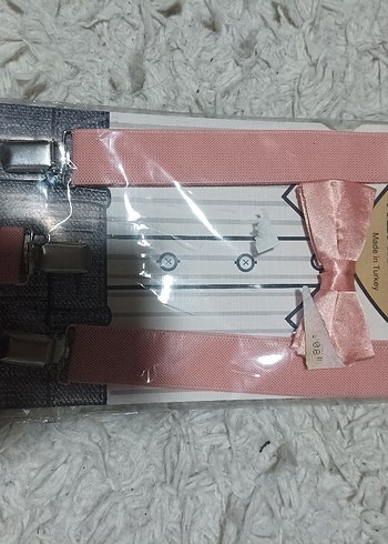 Çocuk Çok Renkli Papyon ve Kravat Seti - Görsel 5