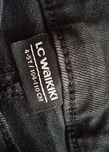 LC Waikiki Erkek çocuk siyah kot pantolon