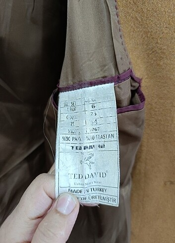 54 Beden çeşitli Renk Erkek kaban