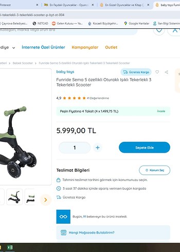 Sıfır ayarında Çocuk Bisikleti - Görsel 9