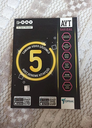 AYT Sayısal 5 Deneme Kitapçığı - Toprak Yayınları