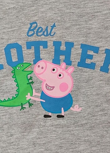 5-6 YAŞ PEPPA PIG TIŞÖRT - Görsel 3