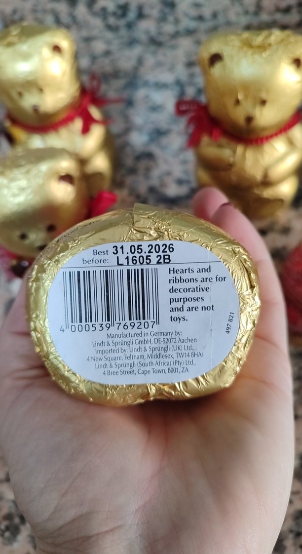 Lindt ayıcık sütlü çikolata - Görsel 4