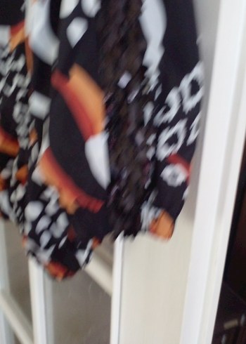 Tuvid 46 beden desenli kapşonlu yagmurluk - Görsel 13