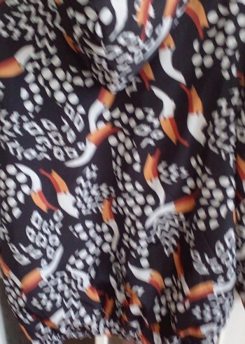 Tuvid 46 beden desenli kapşonlu yagmurluk - Görsel 11