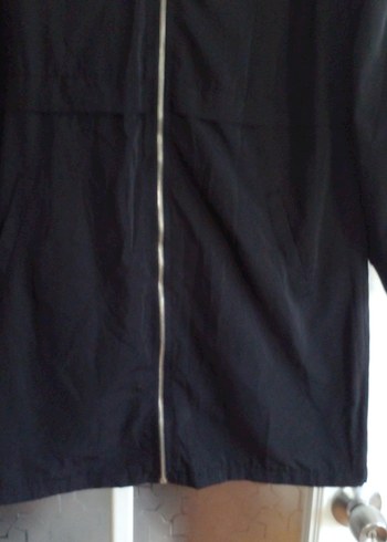 Marka tescilli  XLsiyah kapşonlu yağmurluk - Görsel 10