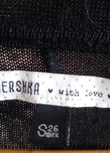 s Beden siyah Renk Bershka s beden siyah triko hırka