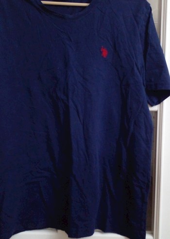 Erkek Lacivert Kısa Kollu Basic Polo Tişört L beden - Görsel 8