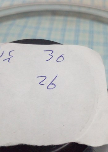 Mavi Tencere Cam Kapak dış 30 cm iç 26 cm - Görsel 5