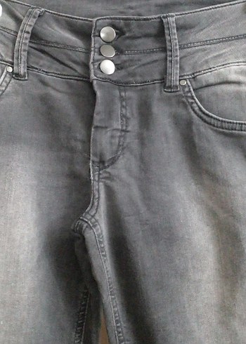 KAREN L 32 beden füme kot pantolon - Görsel 6