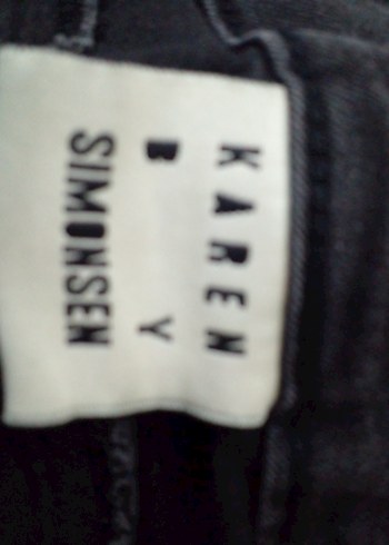 KAREN L 32 beden füme kot pantolon - Görsel 10