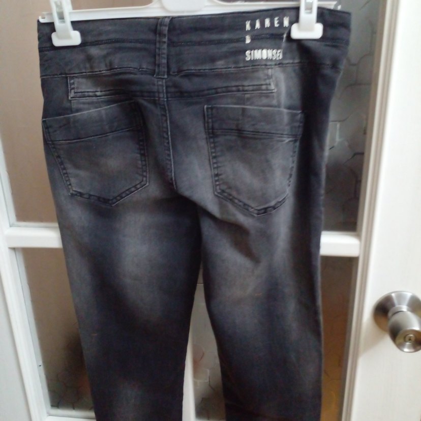 KAREN L 32 beden füme kot pantolon - Görsel 2