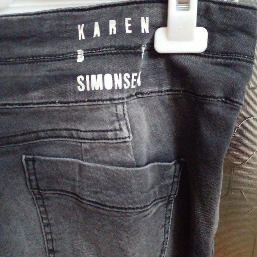 KAREN L 32 beden füme kot pantolon - Görsel 4