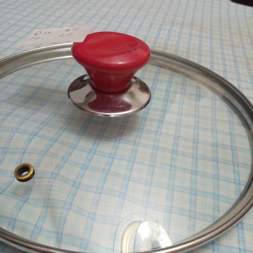 Marka tescilli dış 26 cm iç 22 cm cam tencere kapağı - Görsel 4