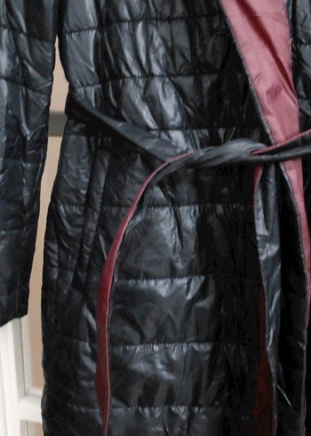 marka tescilli 40 beden siyah kapşonlu yagmurluk - Görsel 3