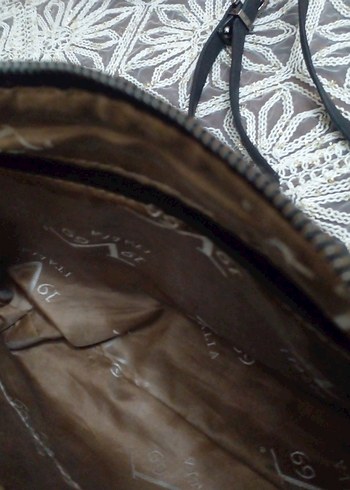 ITALIA 19V69 siyah kol cantası - Görsel 5