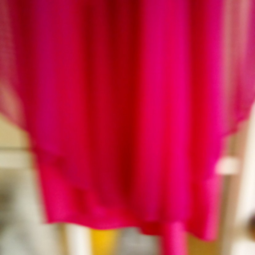 Pembe V Yaka Uzun Salaş Kadın Abiye 40 beden - Görsel 5