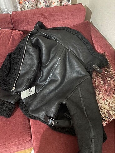xs Beden ZARA ASTAR DETAYLI BİKER CEKET