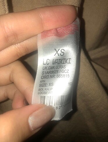 xs Beden Lcw gömlek