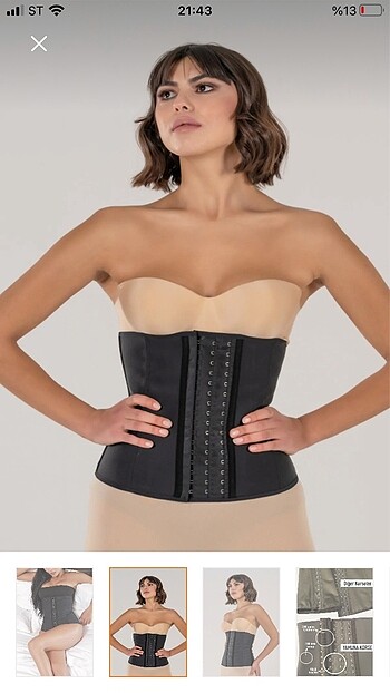 Diğer Yamuna latex korse