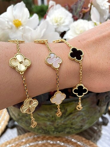 Van Cleef & Arpels Van Cleef Bileklik Siyah
