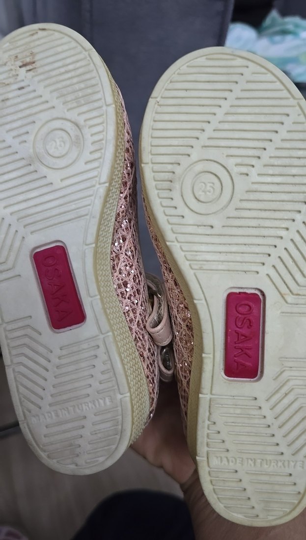 Kız Çocuk Pembe Tokalı Babet - Görsel 4