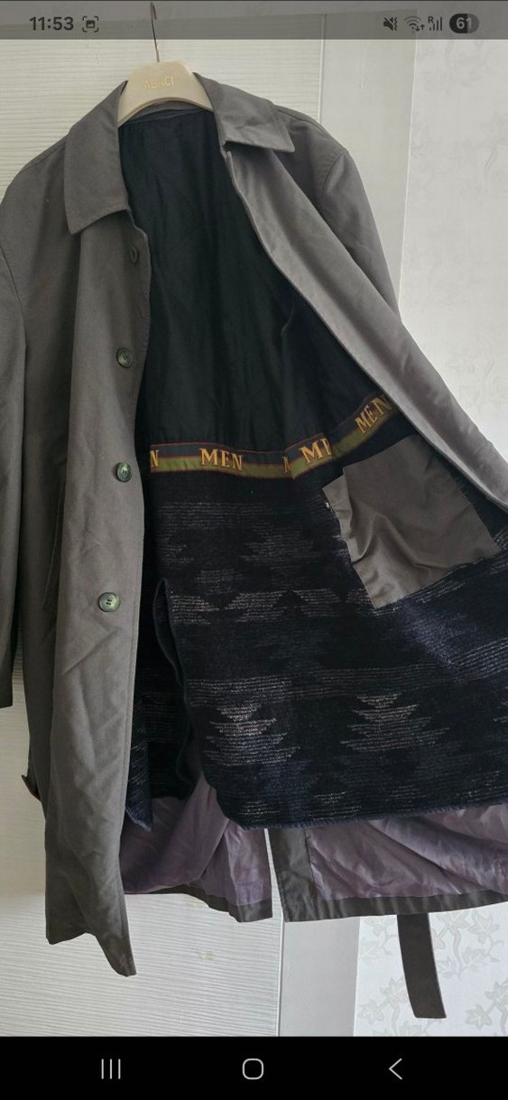 erkek trençkot - Görsel 5