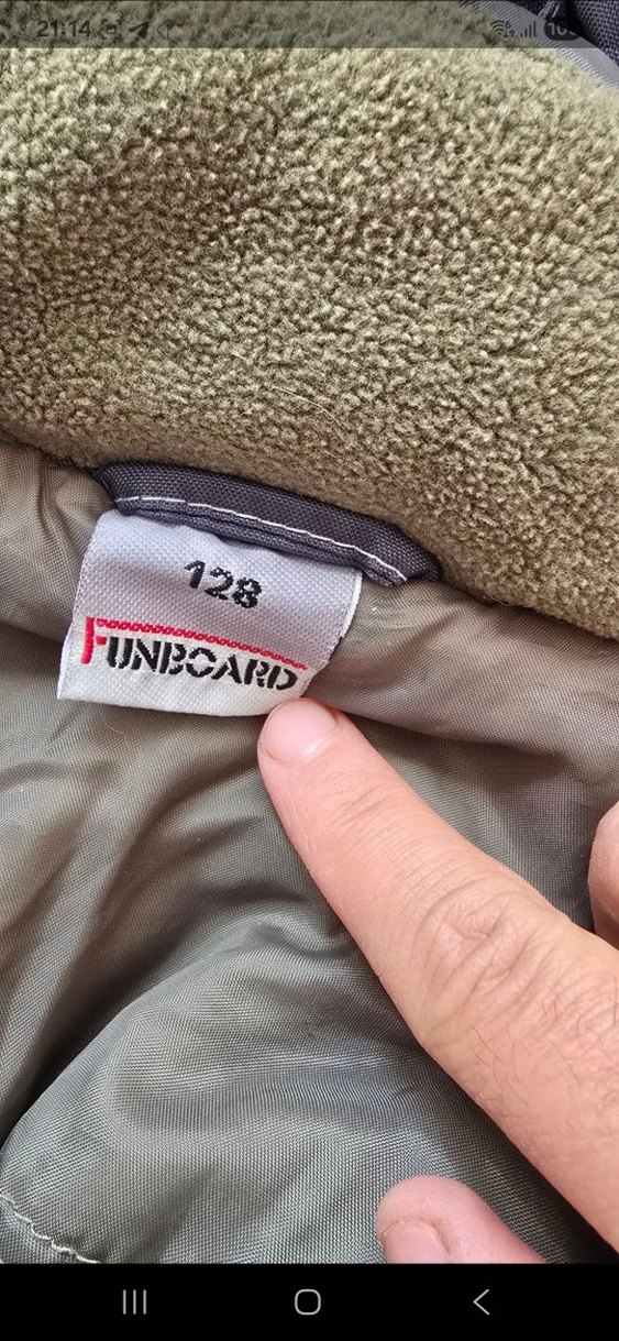 Kemerli Gri Bebek Kayak Tulumu - Görsel 3