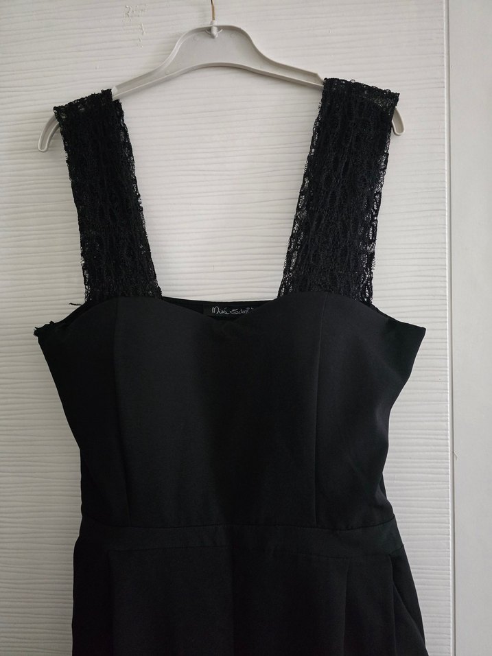 Siyah  Kadın Tulum - Görsel 2