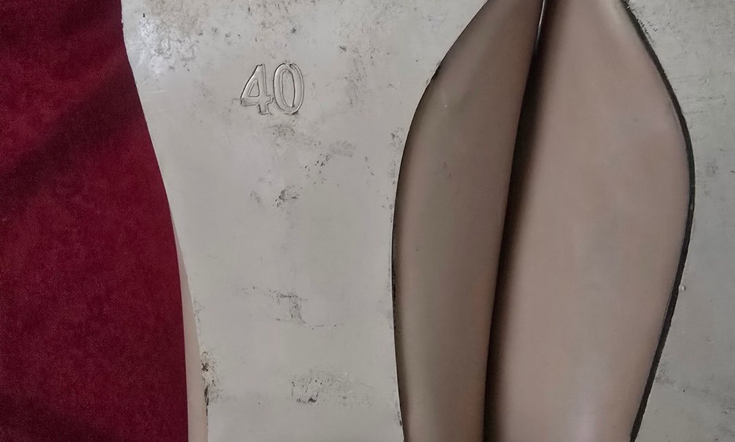 Bej Kadın Klasik Topuklu Ayakkabı - Görsel 4