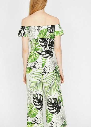 Yeşil Straplez Uzun Tulum - Görsel 4