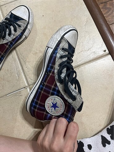 38 Beden çeşitli Renk Orjinal vintage converse