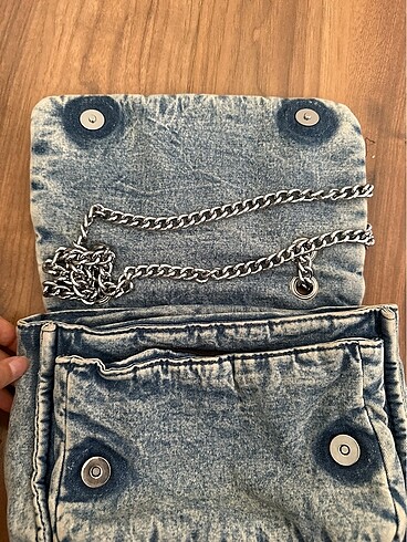  Beden Pull and bear jean çanta