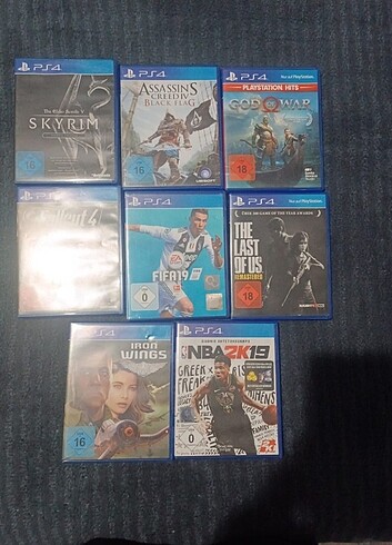 Sony PS4 oyunları 