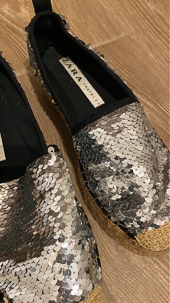 Zara Zara Payet ve Hasır Espadril