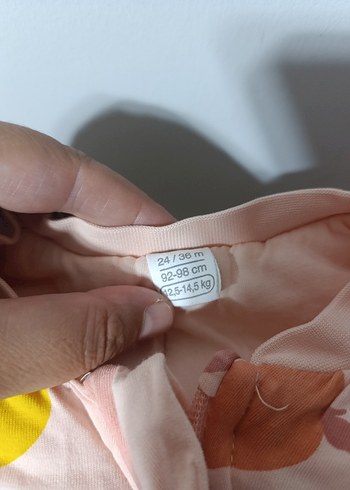 LC Waikiki Pembe uyku Tulum, , Renkli Desenli