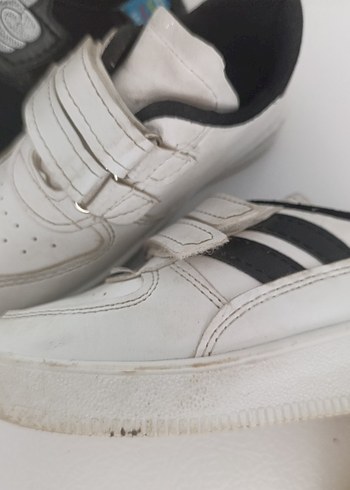 Diğer Beyaz Baskılı Erkek kiz Çocuk Spor Ayakkabı