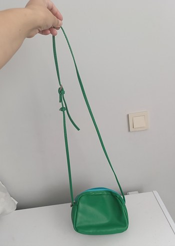  Beden Yeşil Deri Kadın Çapraz Çanta