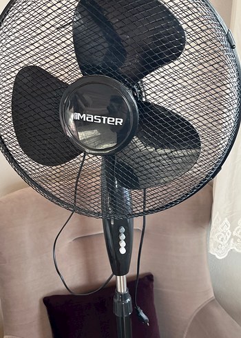 Siyah Master Ayaklı Vantilatör - Görsel 2