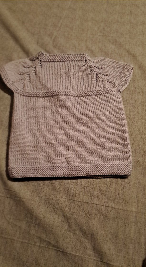 Kız Çocuk Bej Örgü Kolsuz Hırka - Görsel 3