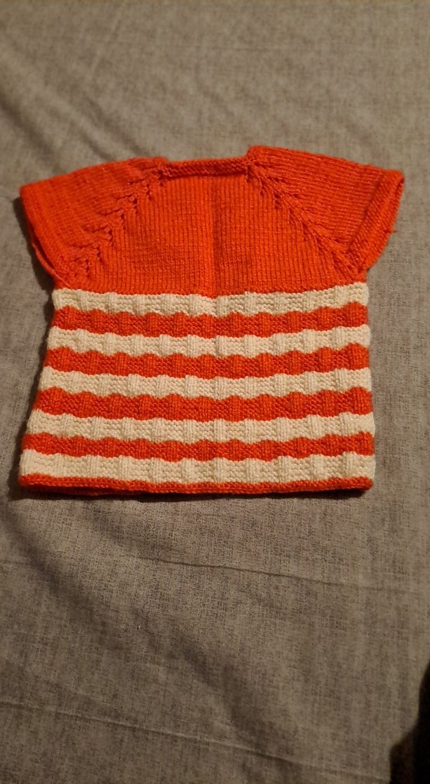 Kız Çocuk Renkli Örgü Kolsuz Hırka - Görsel 3